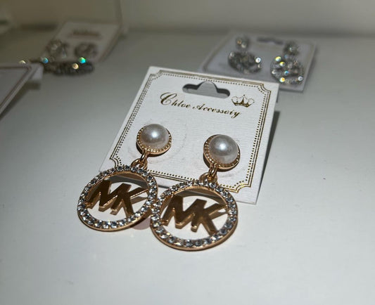 Mk perla earrings